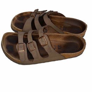 Birkenstock Birki's 3 Strap Florida Sandals Size 7